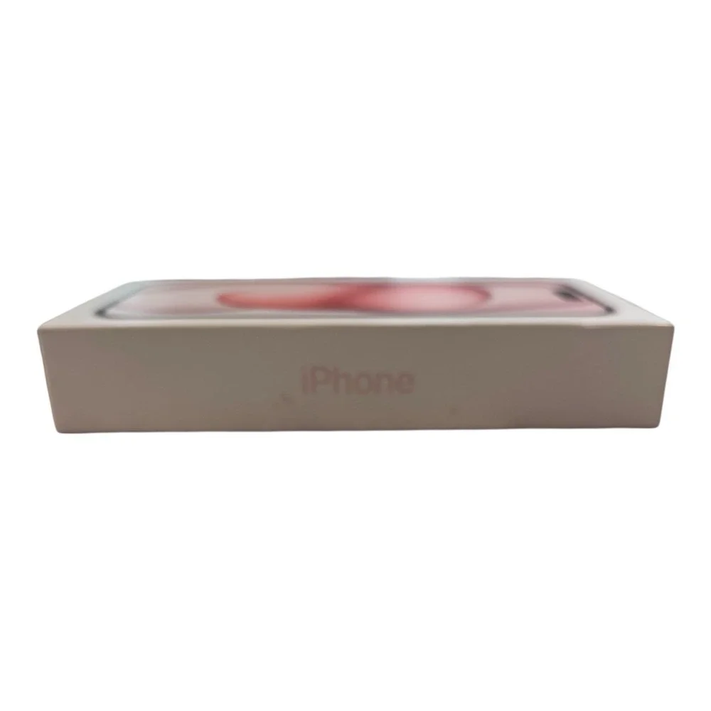 Apple iPhone 15 Box Only Pink 256GB Empty OEM Packaging W/ Inserts Tray No Phone